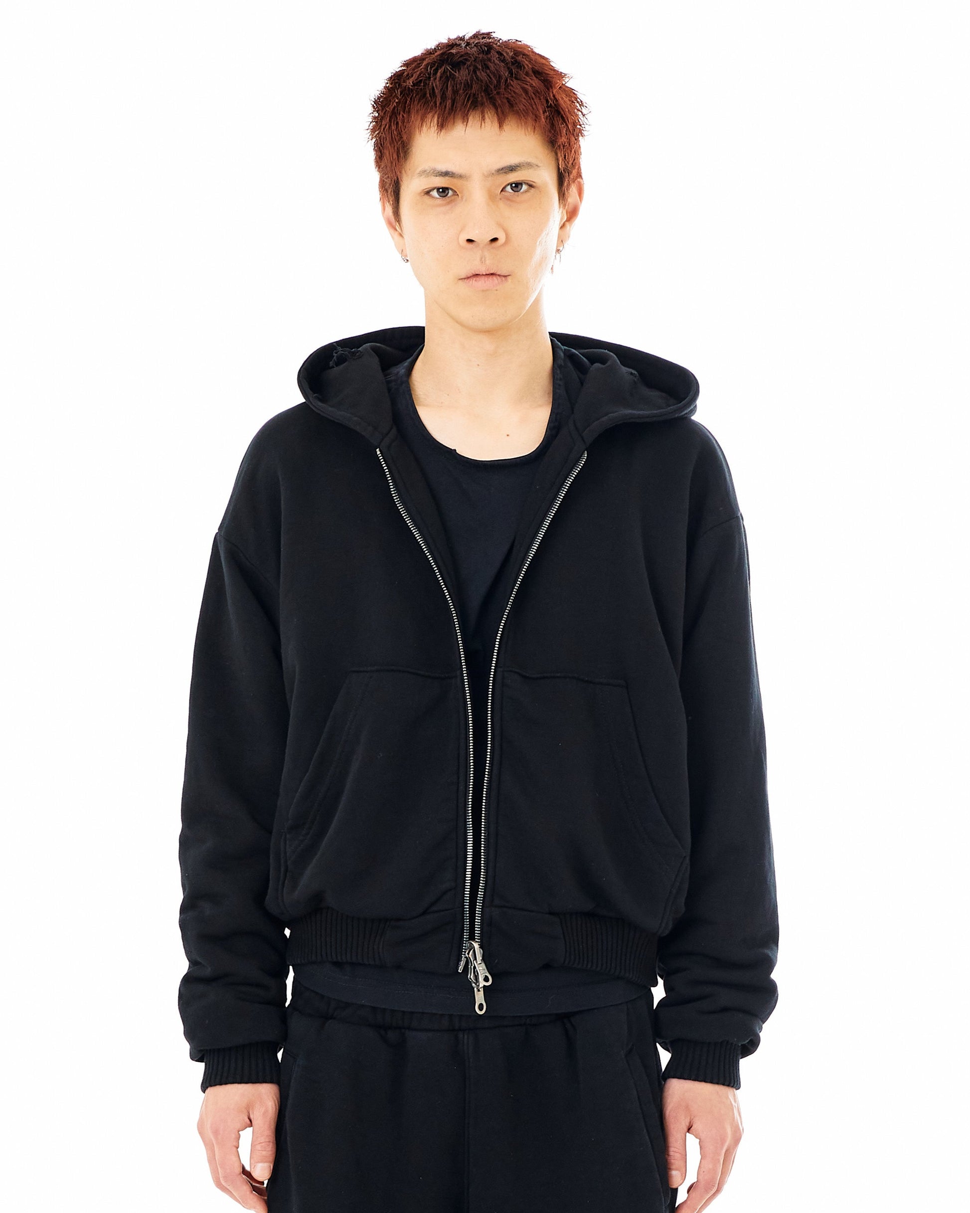 Reversible Bullet Zip Hoodie
