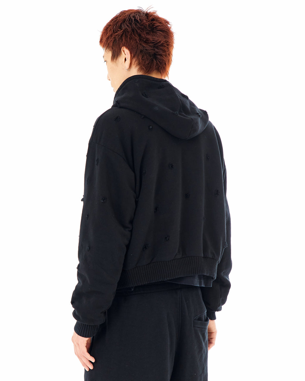 Reversible Bullet Zip Hoodie