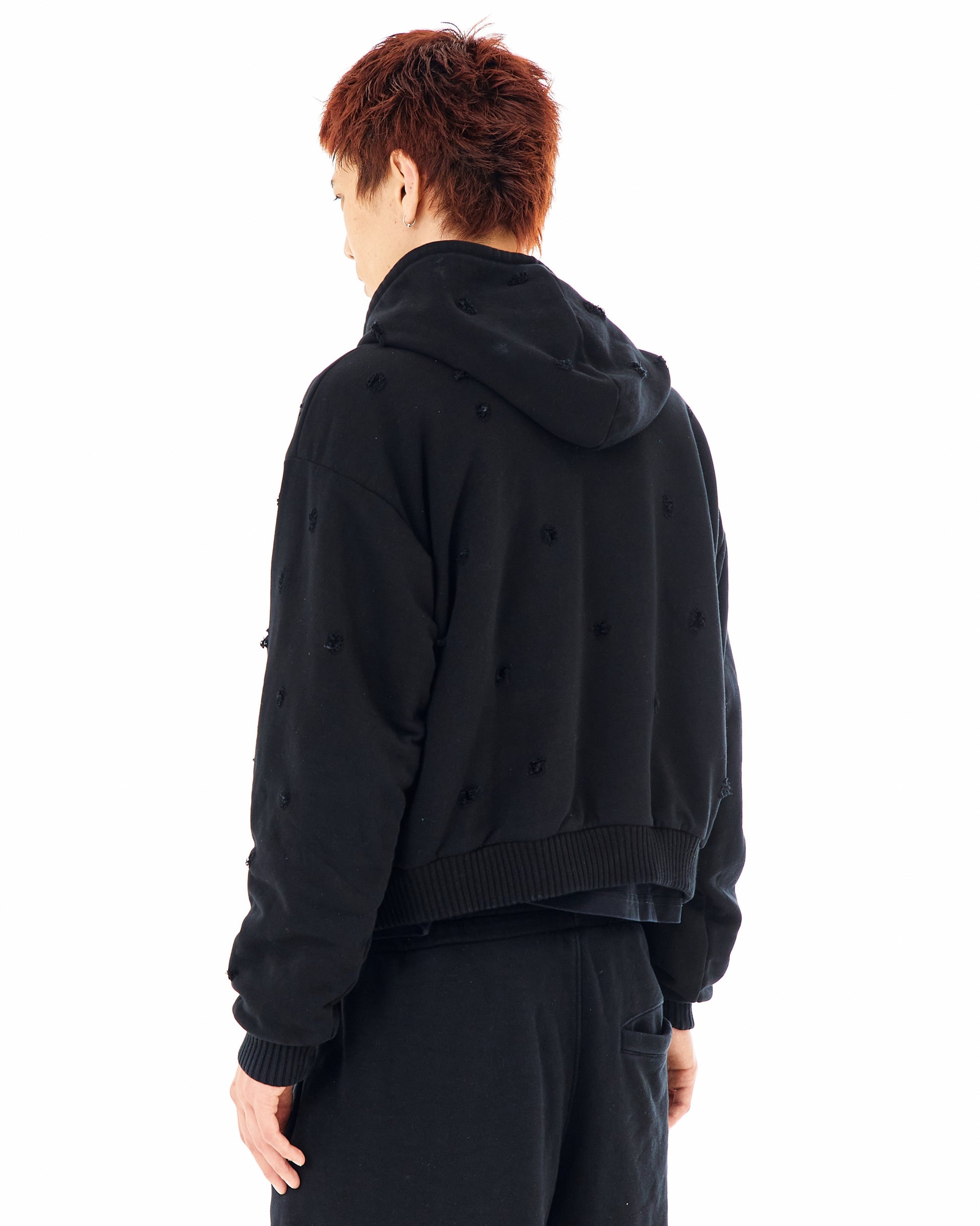 Reversible Bullet Zip Hoodie