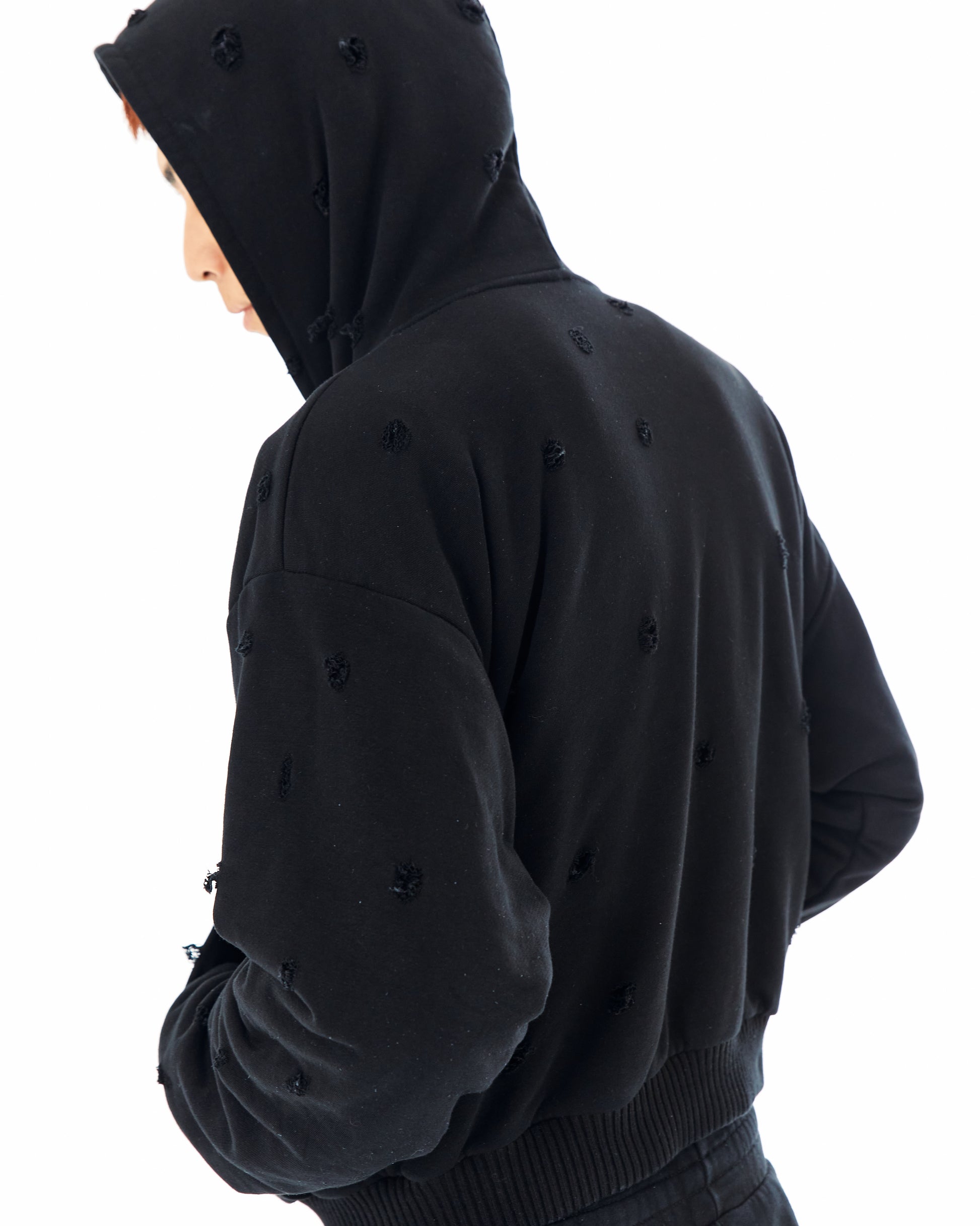 Reversible Bullet Zip Hoodie