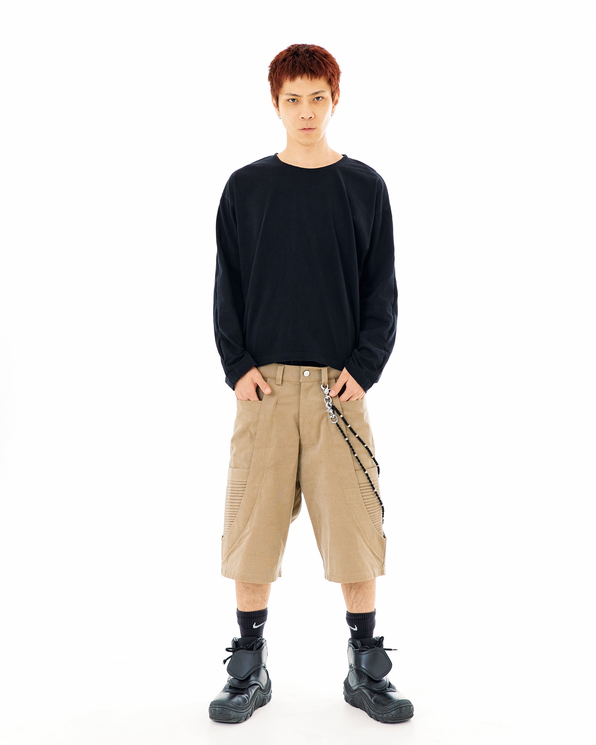 Slit Longsleeve Black