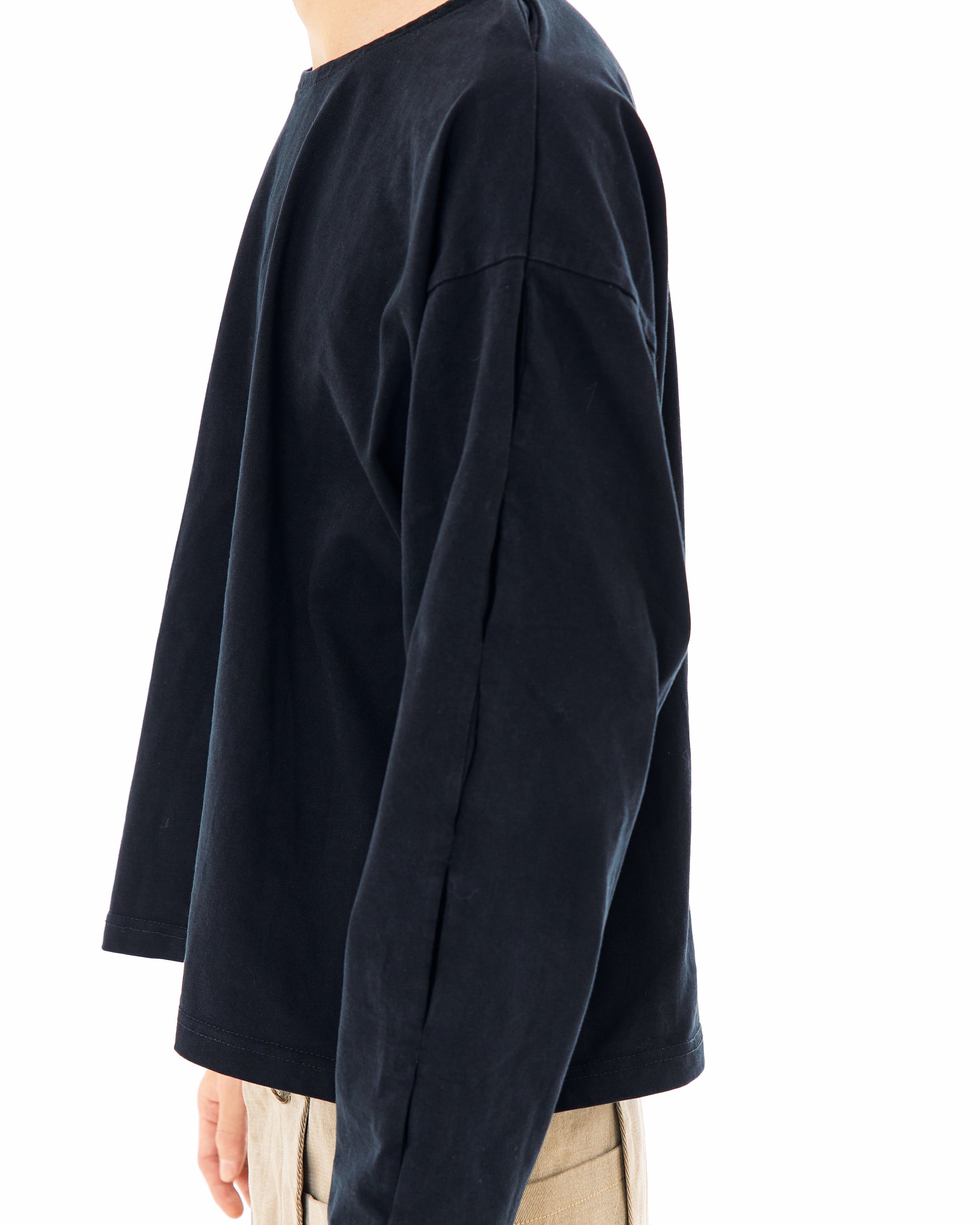 Slit Longsleeve Black