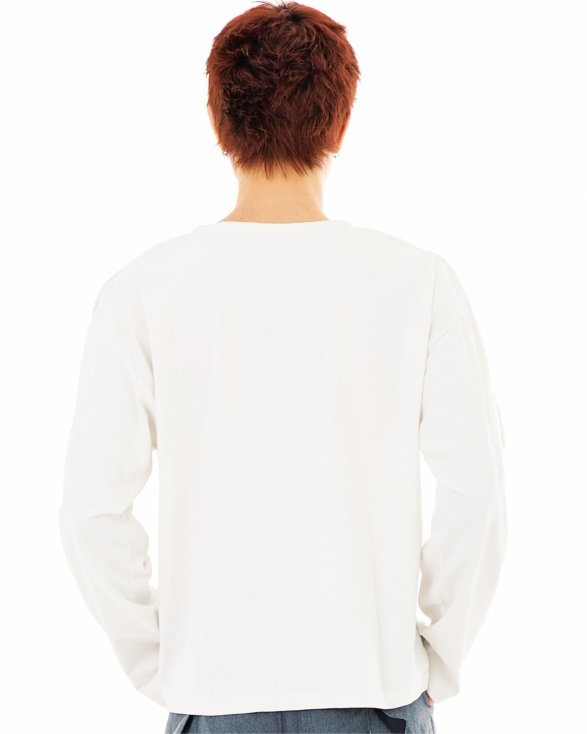 Slit Longsleeve White